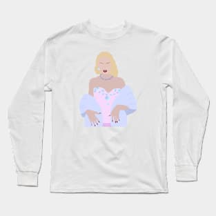 Bejewel cartoon Taylor Long Sleeve T-Shirt